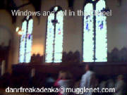 Chapel Windows Inside