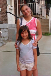 Debbie and I. My Cousin