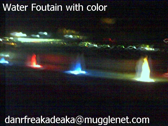 Colorful Water Fountain By The Peering @ Falls