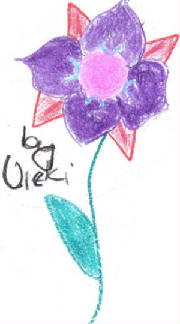 This is a Cute Flower of Which I Drew
