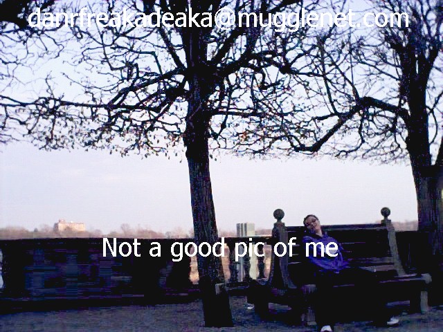 Not a Good Pic of Me in the Garden