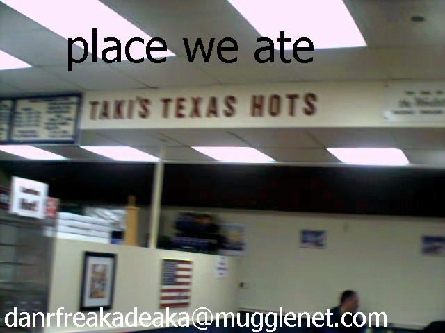 Place We Ate in Buffalo at the Bus Station.